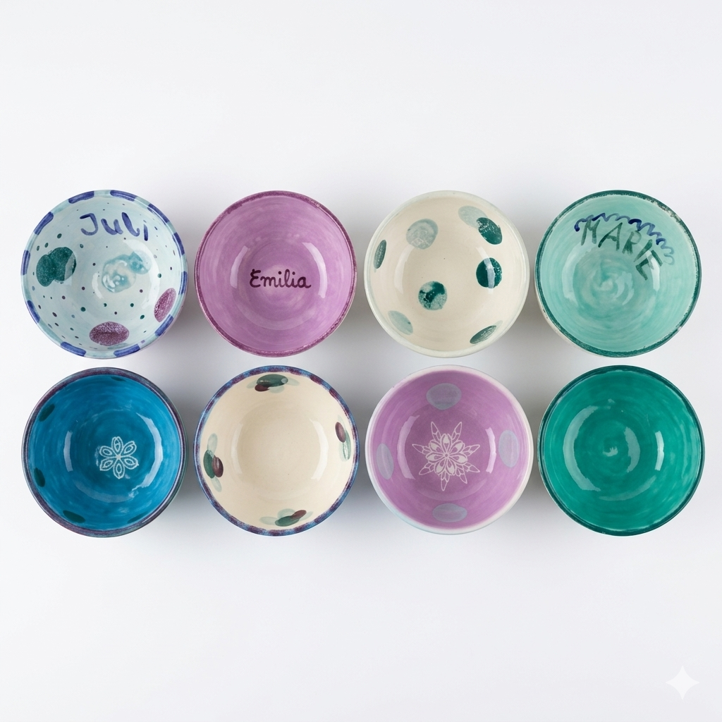 Kindergeburtstag im Keramikmalstudio